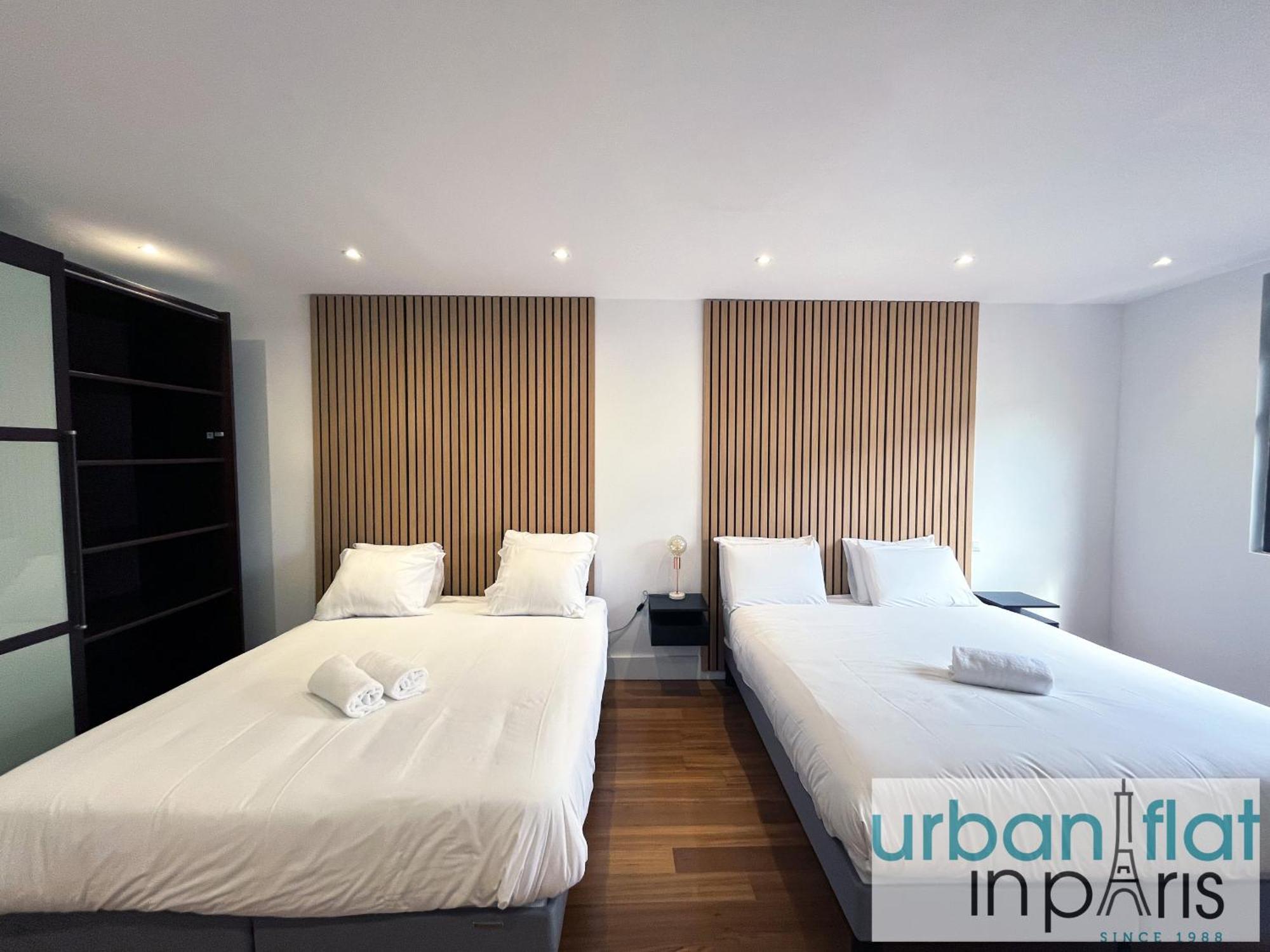Urban Flat 168 - Spacious 1-bedroom In Appartement Parijs