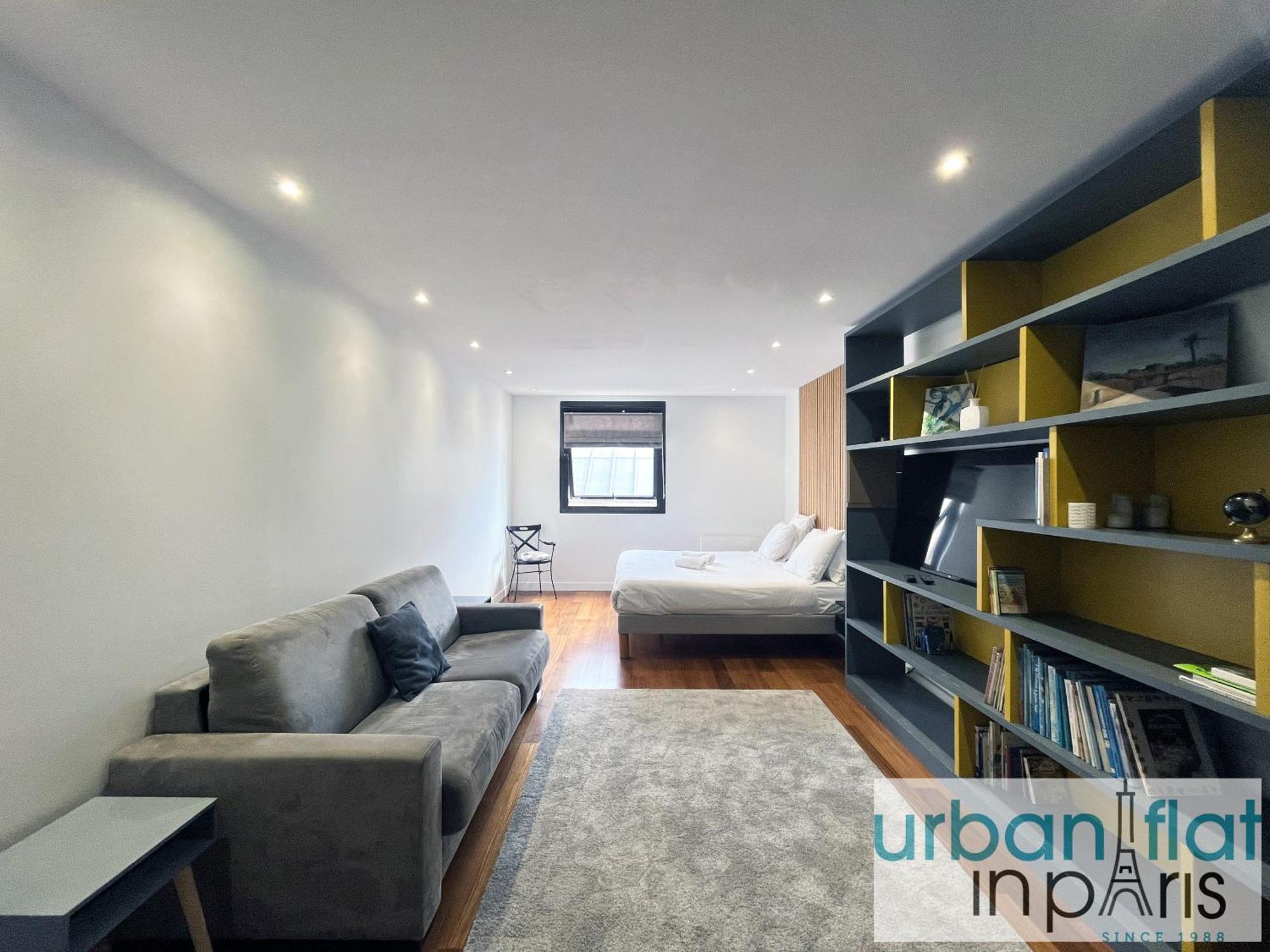 Urban Flat 168 - Spacious 1-bedroom In Appartement Parijs