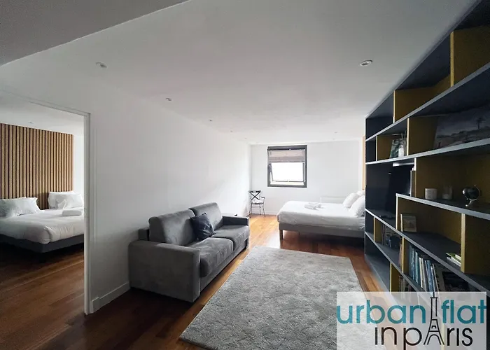 Urban Flat 168 - Spacious 1-Bedroom Apartment In Paris