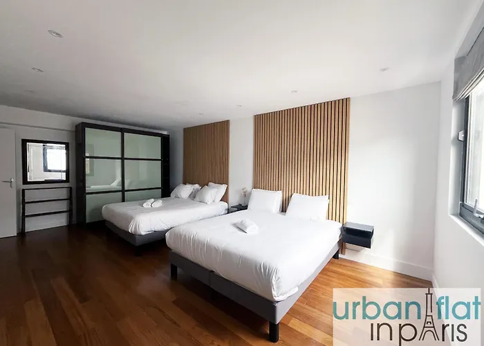 Urban Flat 168 - Spacious 1-Bedroom Apartment In Paris